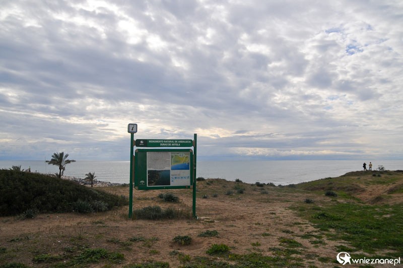Costa del Sol. Będące pod ochroną wydmy w Cabopino. - foto: wnieznane.pl