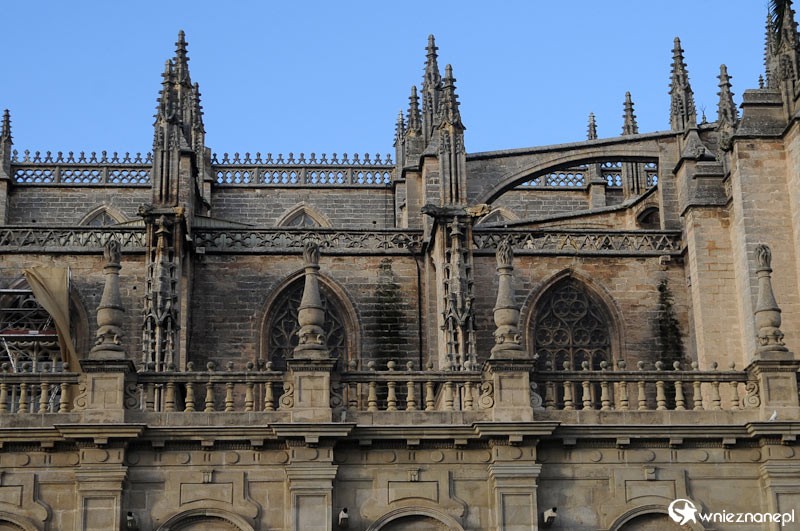Hiszpania. Imponująca katedra w Sevilli. - foto: wnieznane.pl Hiszpania. Imponująca katedra w Sevilli. - foto: wnieznane.pl