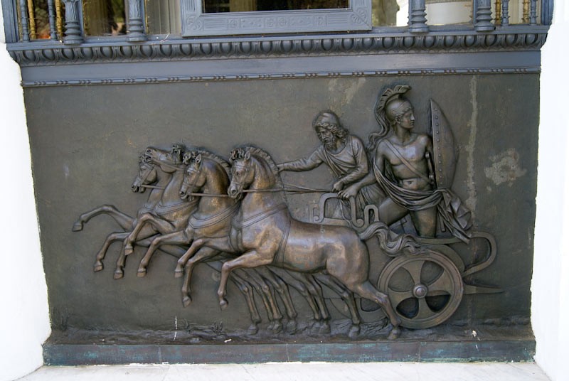 Grecka wyspa Korfu. Pałac Achillion niedaleko Gastouri.    - foto: Bodzis