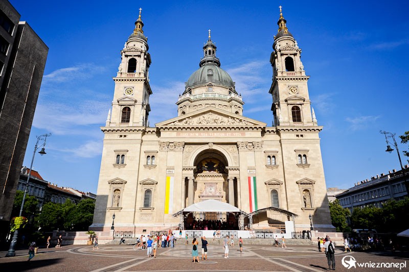 Budapeszt. Przepiękna Bazylika św. Stefana.  - foto: wnieznane.pl