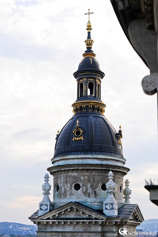 Budapeszt. Wieżyczka Bazyliki św. Stefana. - foto: wnieznane.pl