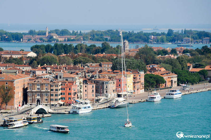 Fantastyczna panorama Wenecji widziana z Campanile di San Marco. - foto: wnieznane.pl