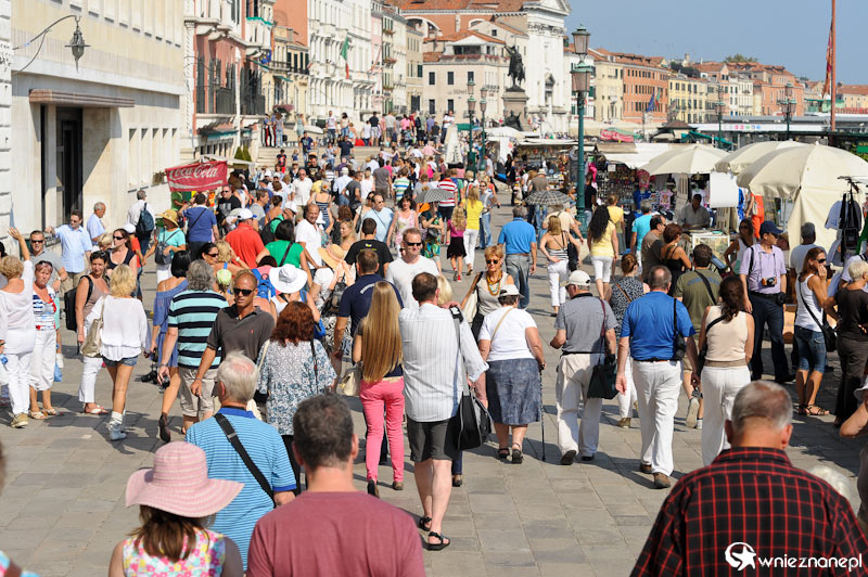 Wenecja. Wrześniowy dzień na Riva degli Schiavoni. - foto: wnieznane.pl