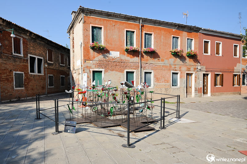 Wenecja. "Ogród kwiatowy" ze szkła na wyspie Murano. - foto: wnieznane.pl