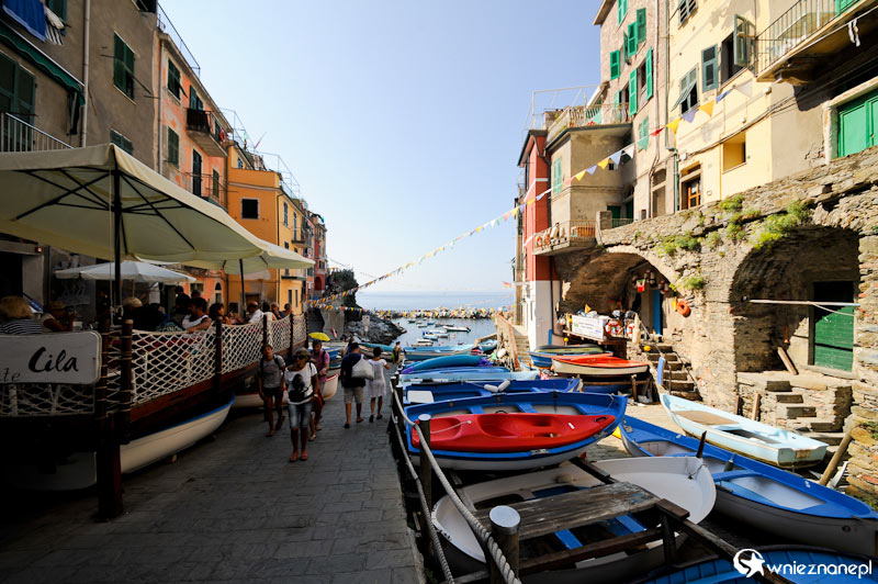 Cinque Terre. Miejscowość Riomaggiore.  - foto: wnieznane.pl