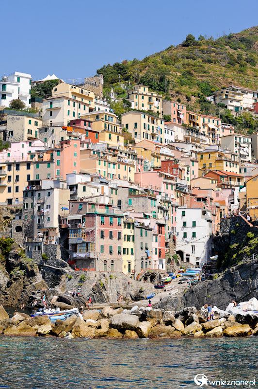 Cinque Terre. Piękna miejscowość Riomaggiore. - foto: wnieznane.pl