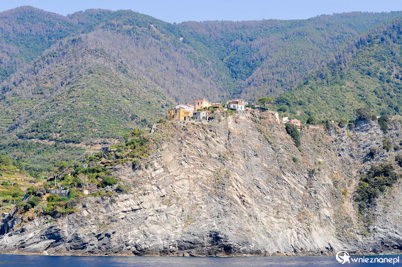 Cinque Terre. Miejscowość Corniglia.  - foto: wnieznane.pl