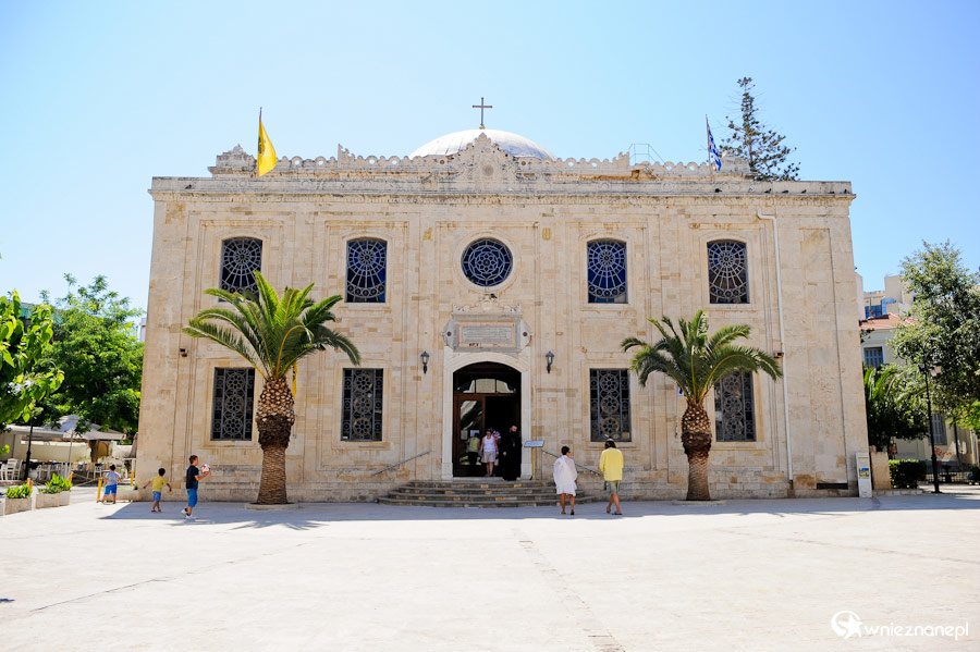 Wyspa Kreta. Kościół Agios Titos w Heraklionie. - foto: wnieznane.pl