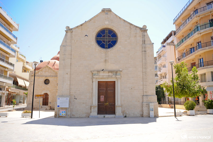 Wyspa Kreta. Platia Agia Ekaterinis w Heraklionie. - foto: wnieznane.pl Wyspa Kreta. Platia Agia Ekaterinis w Heraklionie. - foto: wnieznane.pl