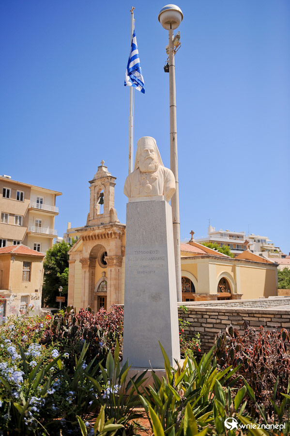 Wyspa Kreta. Platia Agia Ekaterinis w Heraklionie. - foto: wnieznane.pl