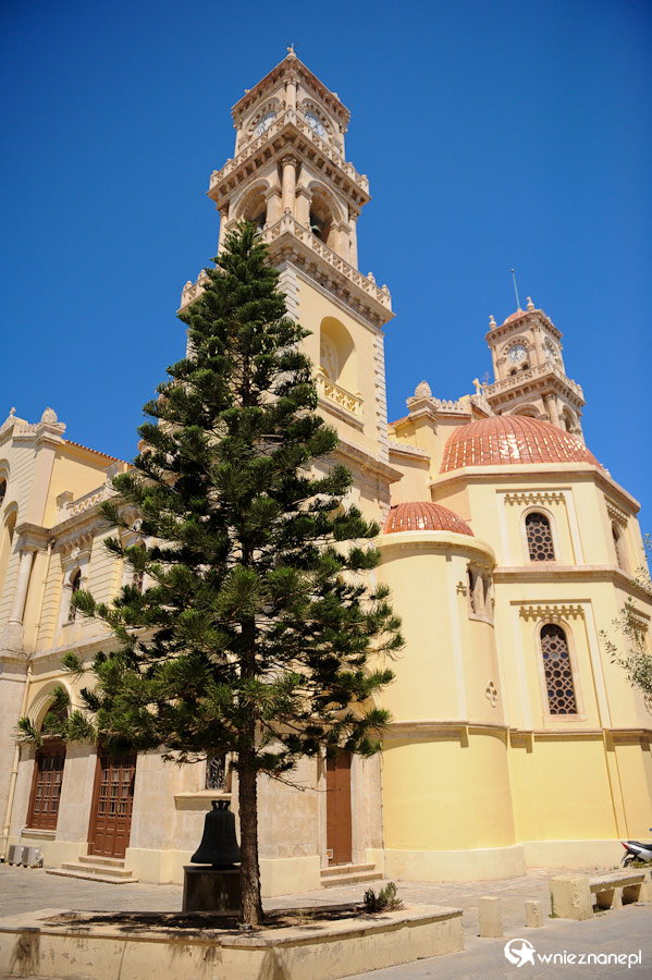 Wyspa Kreta. Katedra w Heraklionie. - foto: wnieznane.pl