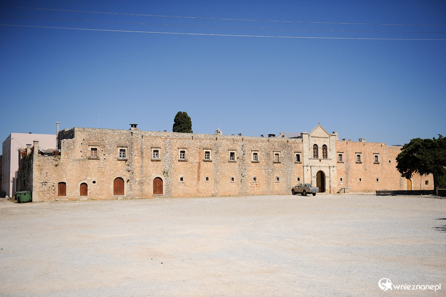 Wyspa Kreta. Klasztor Moni Arkadiu. - foto: wnieznane.pl Wyspa Kreta. Klasztor Moni Arkadiu. - foto: wnieznane.pl
