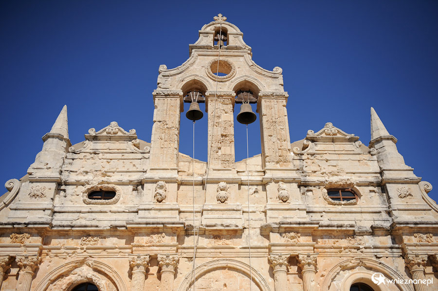 Wyspa Kreta. Monastyr Moni Arkadiu. - foto: wnieznane.pl Wyspa Kreta. Monastyr Moni Arkadiu. - foto: wnieznane.pl