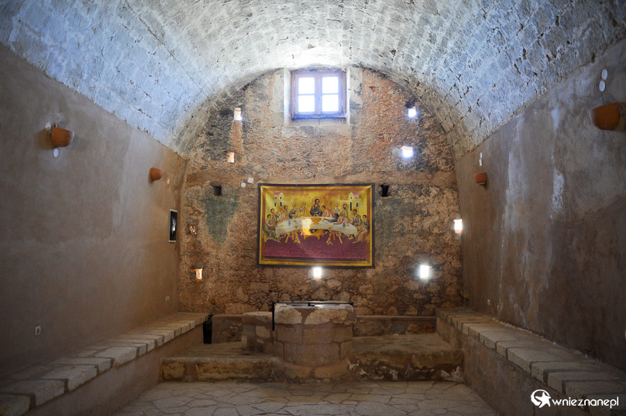 Wyspa Kreta. Na terenie klasztoru Moni Arkadiu. - foto: wnieznane.pl