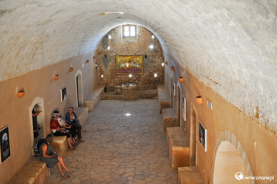 Wyspa Kreta. Na terenie klasztoru Moni Arkadiu. - foto: wnieznane.pl