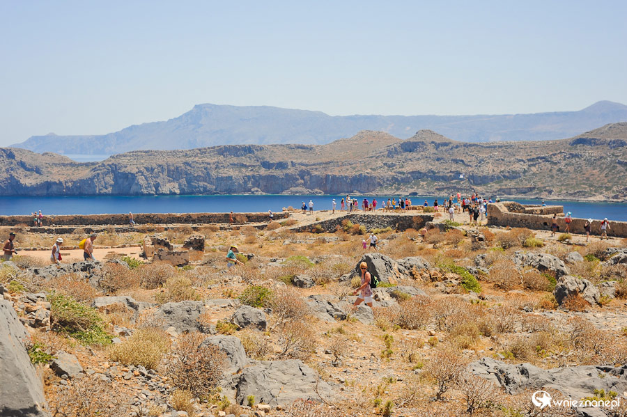 Wyspa Kreta. Twierdza na Gramvousie. - foto: wnieznane.pl