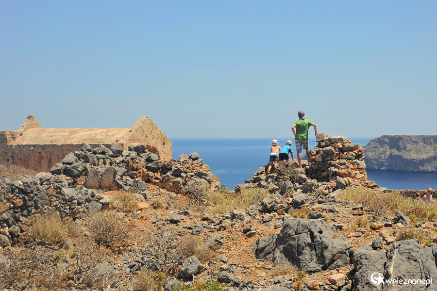 Wyspa Kreta. Twierdza na Gramvousie. - foto: wnieznane.pl