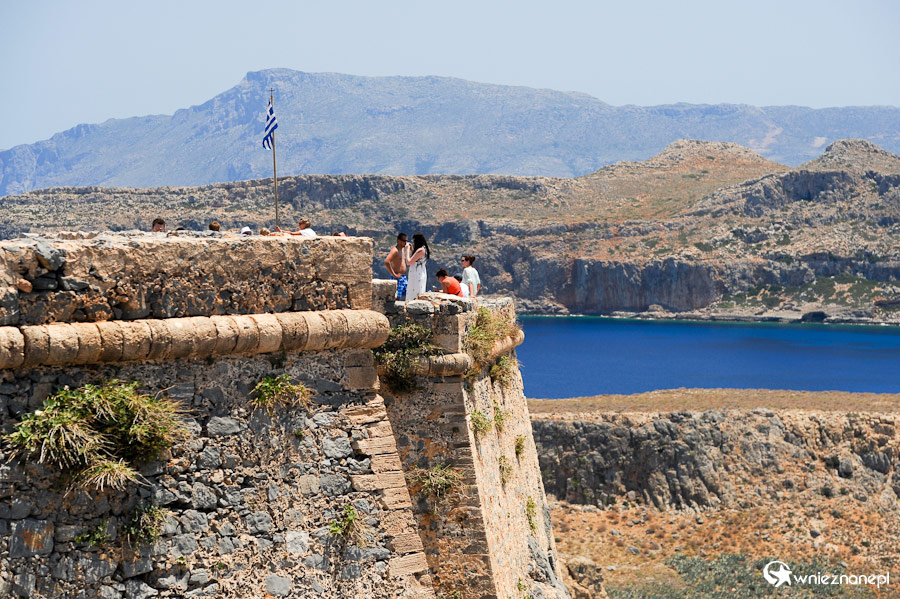 Wyspa Kreta. Twierdza na Gramvousie. - foto: wnieznane.pl Wyspa Kreta. Twierdza na Gramvousie. - foto: wnieznane.pl