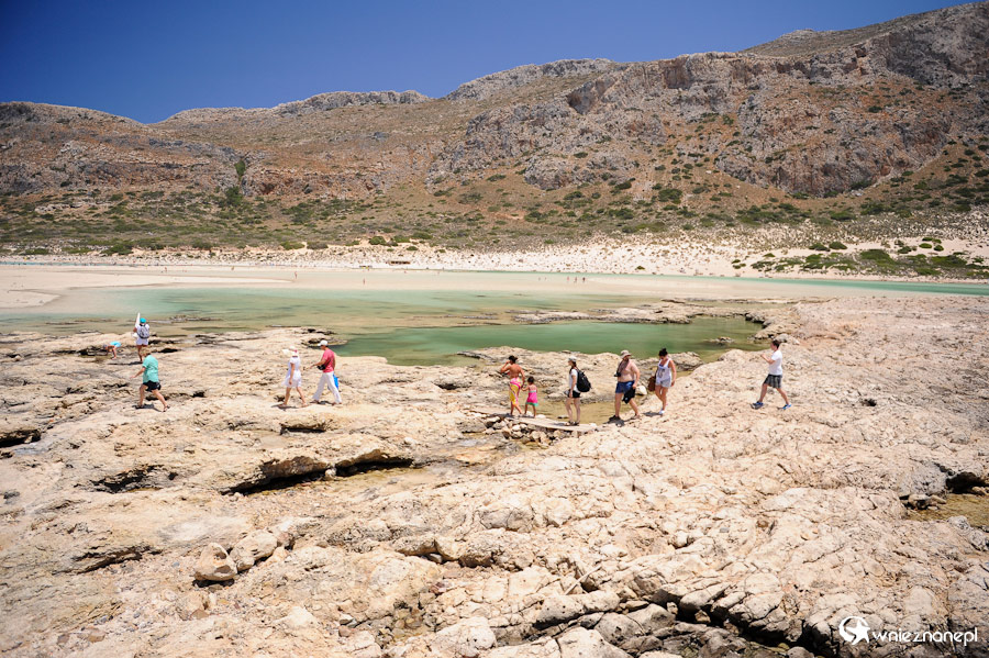 Wyspa Kreta. Wspaniałe krajobrazy laguny Balos.    - foto: wnieznane.pl