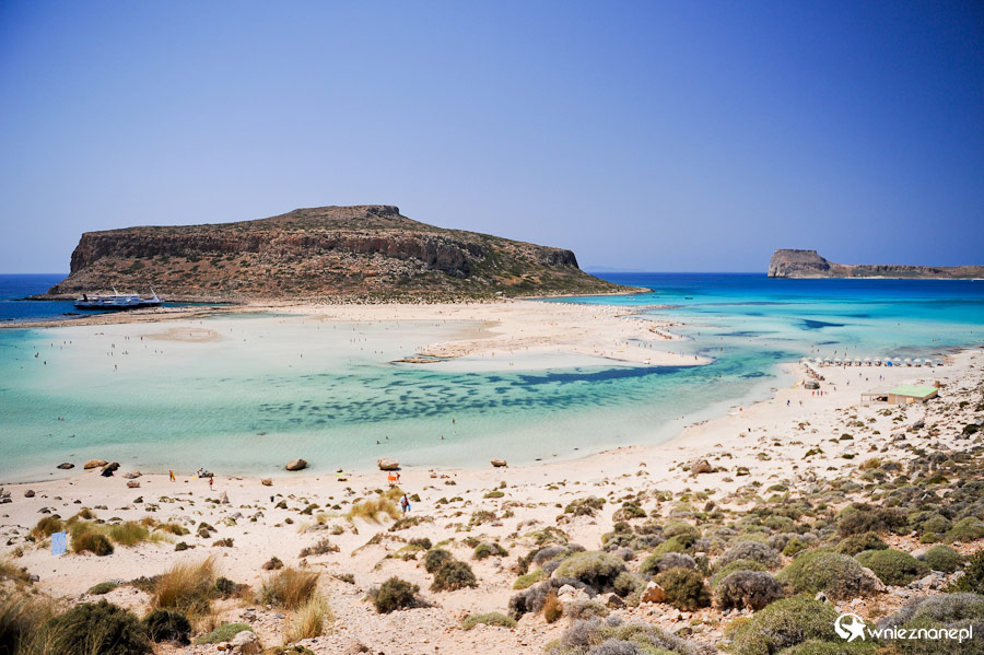 Wyspa Kreta. Wspaniałe krajobrazy laguny Balos. - foto: wnieznane.pl Wyspa Kreta. Wspaniałe krajobrazy laguny Balos. - foto: wnieznane.pl