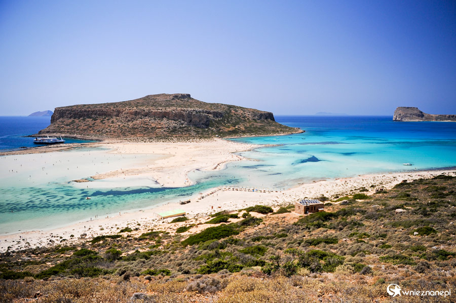 Wyspa Kreta. Wspaniałe krajobrazy laguny Balos.  - foto: wnieznane.pl