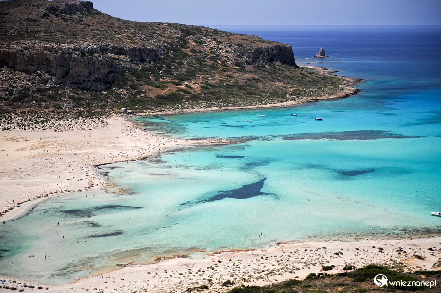 Wyspa Kreta. Wspaniałe krajobrazy laguny Balos. - foto: wnieznane.pl Wyspa Kreta. Wspaniałe krajobrazy laguny Balos. - foto: wnieznane.pl