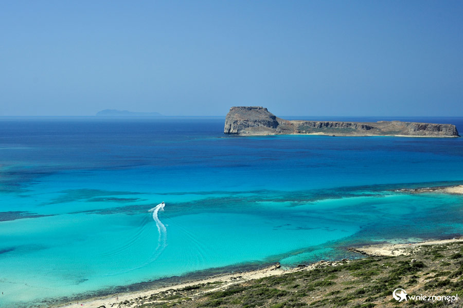 Wyspa Kreta. Wspaniałe krajobrazy laguny Balos.  - foto: wnieznane.pl