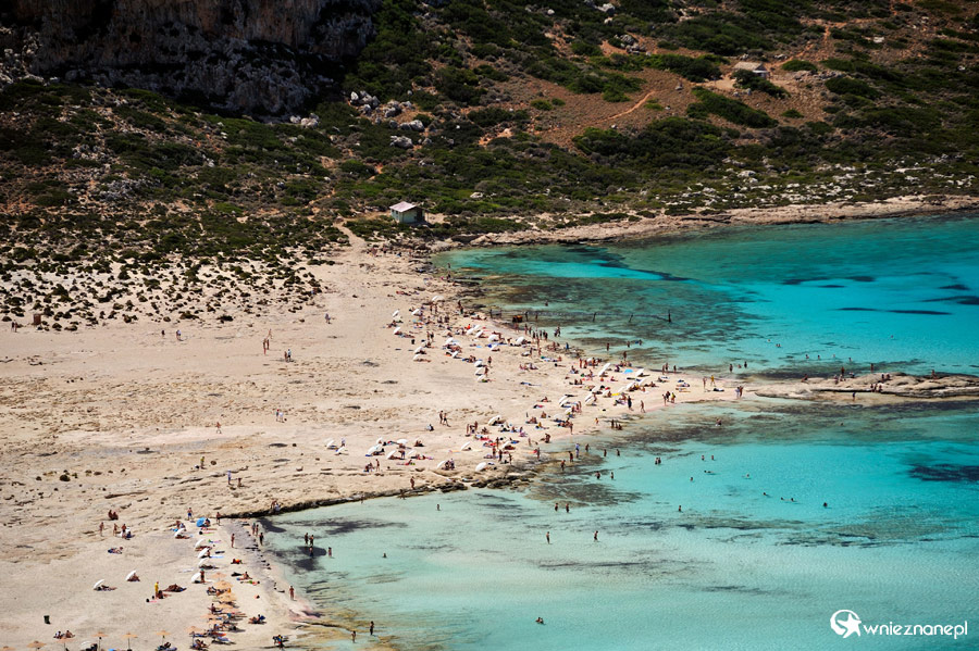 Wyspa Kreta. Wspaniałe krajobrazy laguny Balos.  - foto: wnieznane.pl