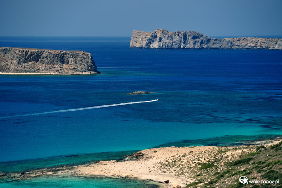 Wyspa Kreta. Wspaniałe krajobrazy laguny Balos.  - foto: wnieznane.pl