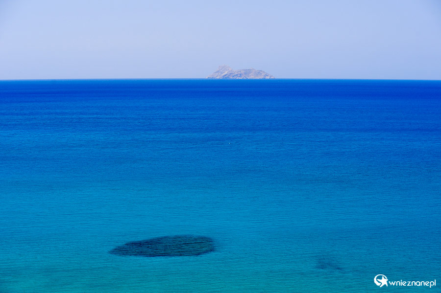 Wyspa Kreta. Wspaniała woda w okolicy Kommos. - foto: wnieznane.pl