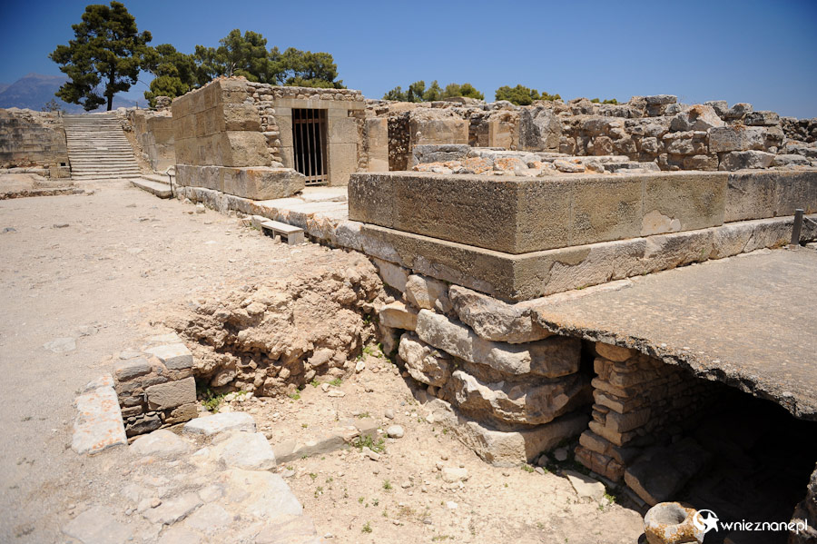 Wyspa Kreta. Ruiny starożytnego Fajstos. - foto: wnieznane.pl