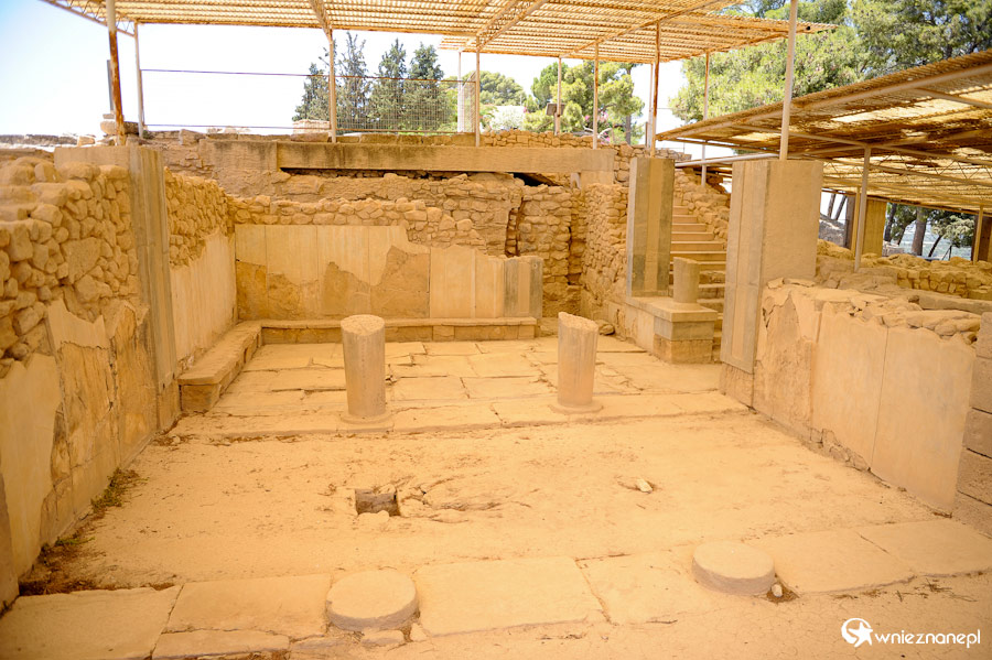 Wyspa Kreta. Ruiny starożytnego Fajstos.  - foto: wnieznane.pl