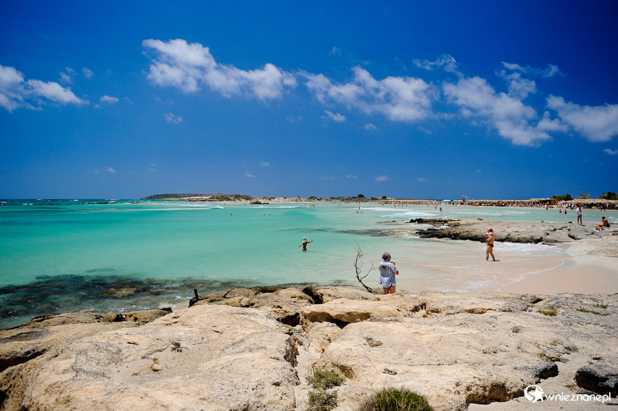 Wyspa Kreta. Wspaniały krajobraz Elafonisi. - foto: wnieznane.pl