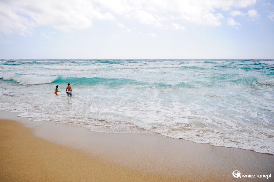 Wyspa Kreta. Piaszczysta plaża Falasarna. - foto: wnieznane.pl Wyspa Kreta. Piaszczysta plaża Falasarna. - foto: wnieznane.pl