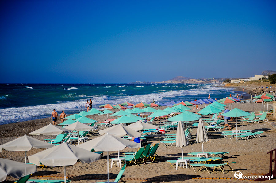 Wyspa Kreta. Plaża w Adelianos Kampos. - foto: wnieznane.pl Wyspa Kreta. Plaża w Adelianos Kampos. - foto: wnieznane.pl