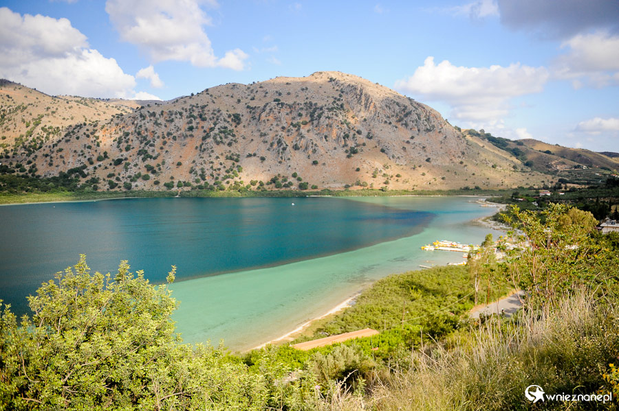 Wyspa Kreta. Jezioro Kourna o poranku. - foto: wnieznane.pl