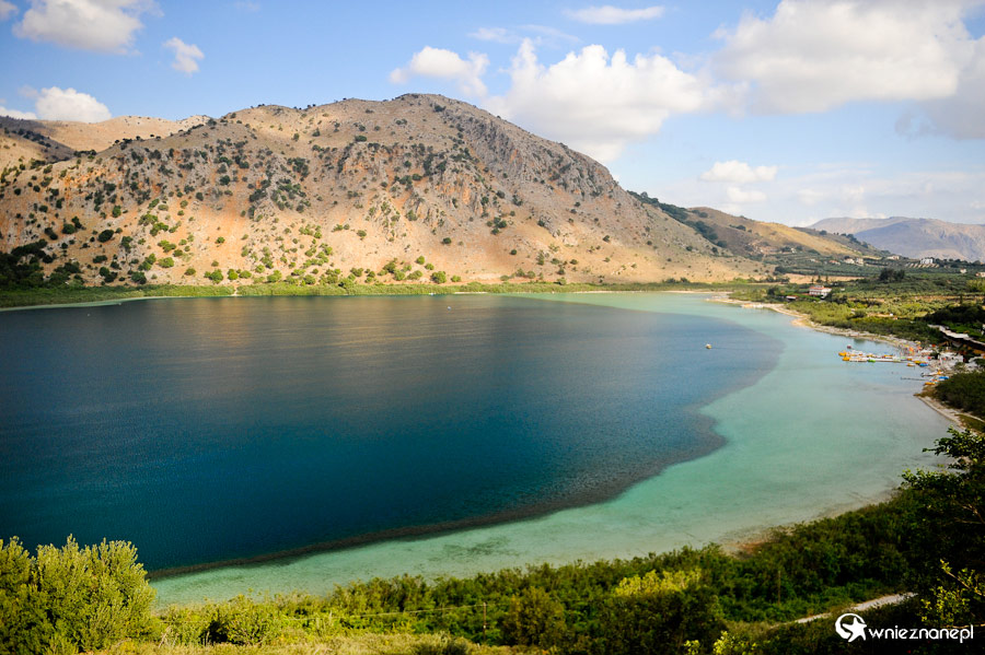Wyspa Kreta. Jezioro Kourna o poranku. - foto: wnieznane.pl