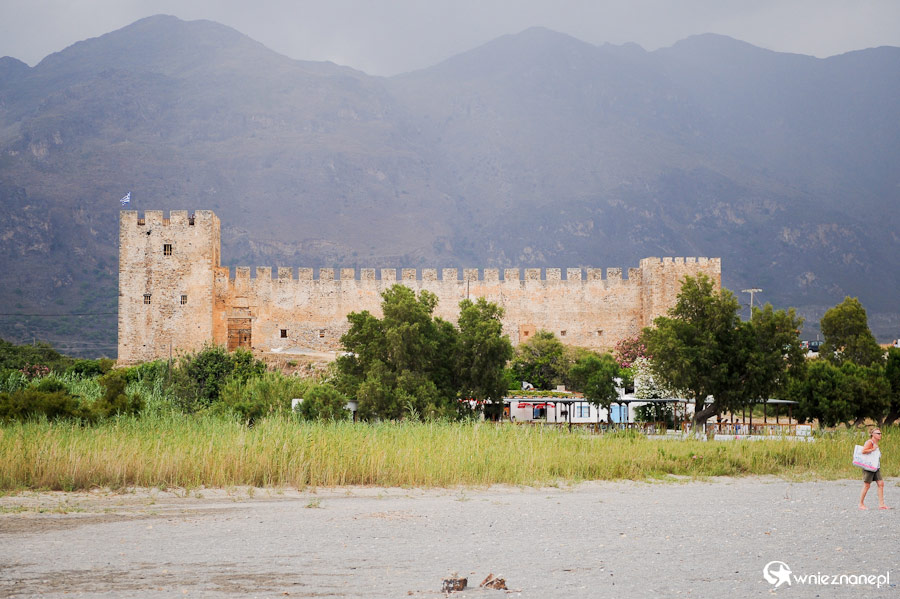 Wyspa Kreta. Ruiny twierdzy Frangokastello. - foto: wnieznane.pl Wyspa Kreta. Ruiny twierdzy Frangokastello. - foto: wnieznane.pl