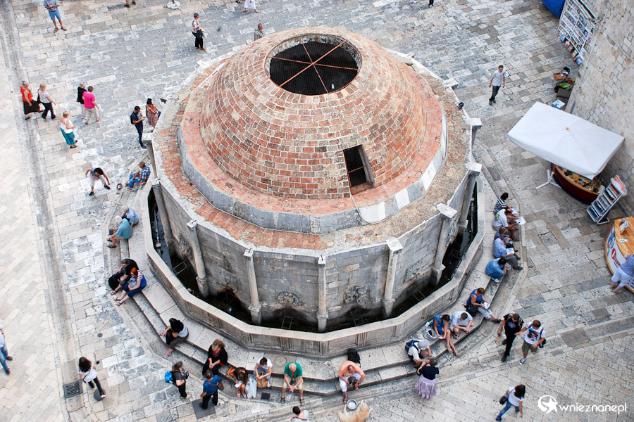 Chorwacja. Wielka Studnia Onufrego w Dubrowniku. - foto: wnieznane.pl