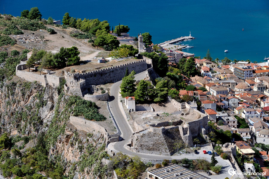 Peloponez. Fragmenty twierdzy Akronafplia w Nafplio. - foto: wnieznane.pl Peloponez. Fragmenty twierdzy Akronafplia w Nafplio. - foto: wnieznane.pl