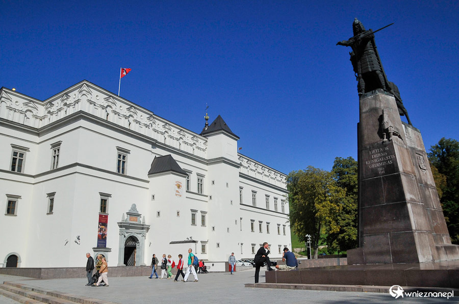 Wilno. Zamek Wielkich Książąt Litewskich.  - foto: wnieznane.pl