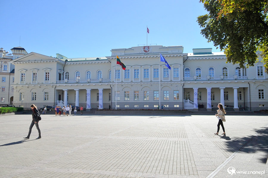 Wilno. Pałac Prezydencki. - foto: wnieznane.pl