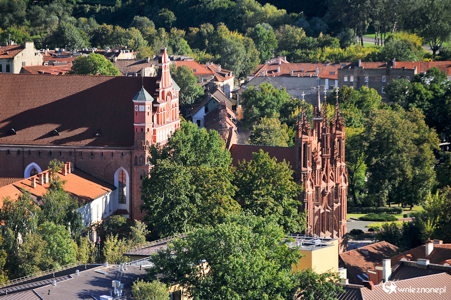 Wilno. Kościół św. Anny. - foto: wnieznane.pl