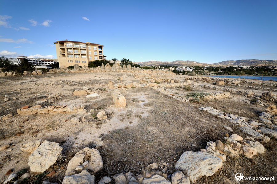 Cypr zimą. Stanowisko archeologiczne w Pafos. - foto: wnieznane.pl
