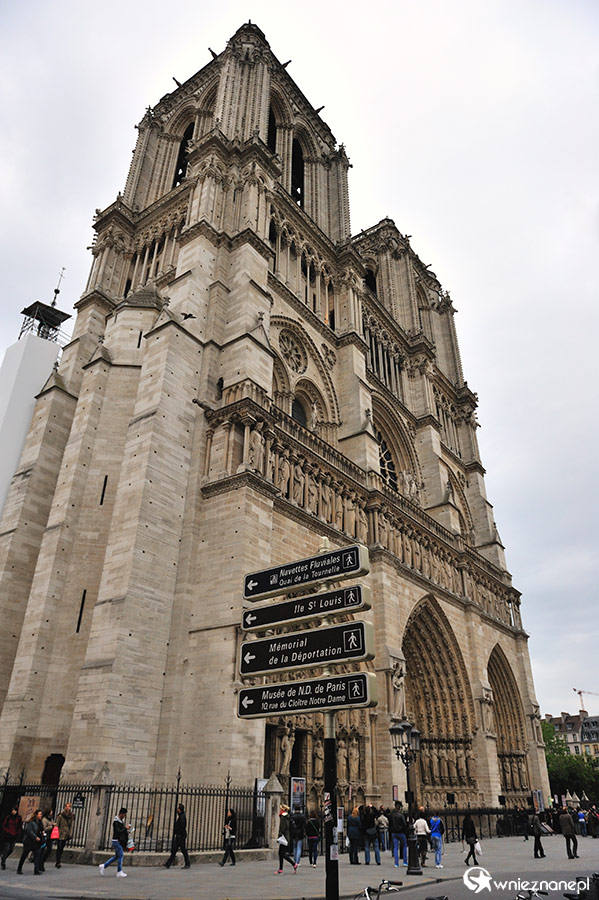 Paryż. Katedra Notre-Dame. - foto: wnieznane.pl