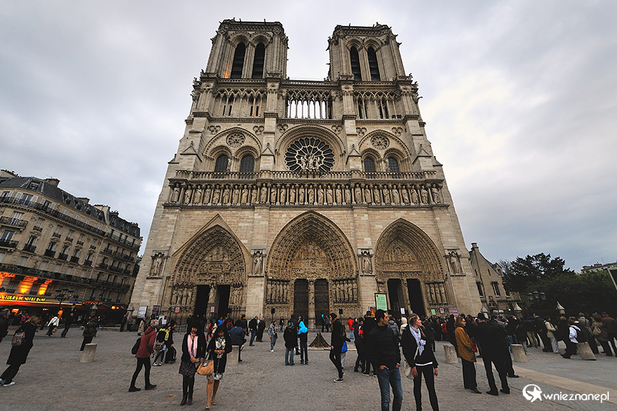 Paryż. Katedra Notre-Dame. - foto: wnieznane.pl