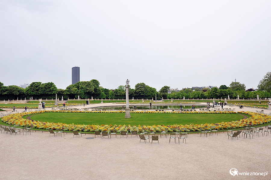 Paryż. Elegancki Ogród Luksemburski. - foto: wnieznane.pl
