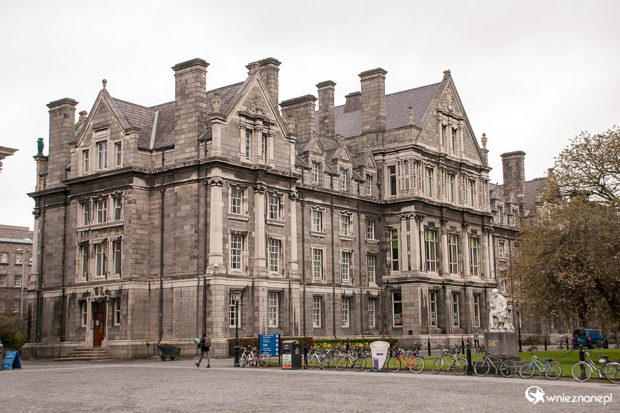 Dublin. Trinity College. Printing House to jeden z najładniejszych