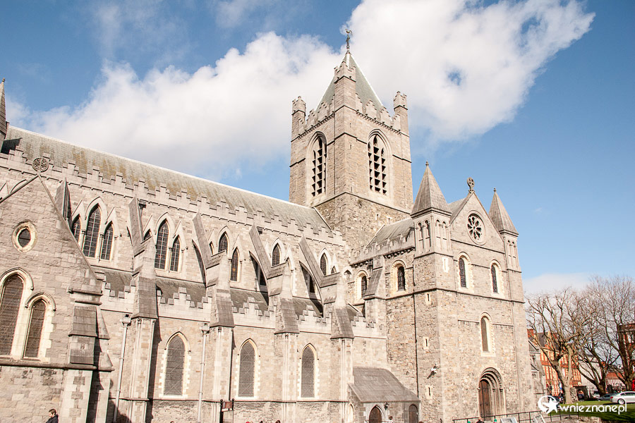 Dublin. Christ Church Catherdal w całej okazałości. - foto: wnieznane.pl