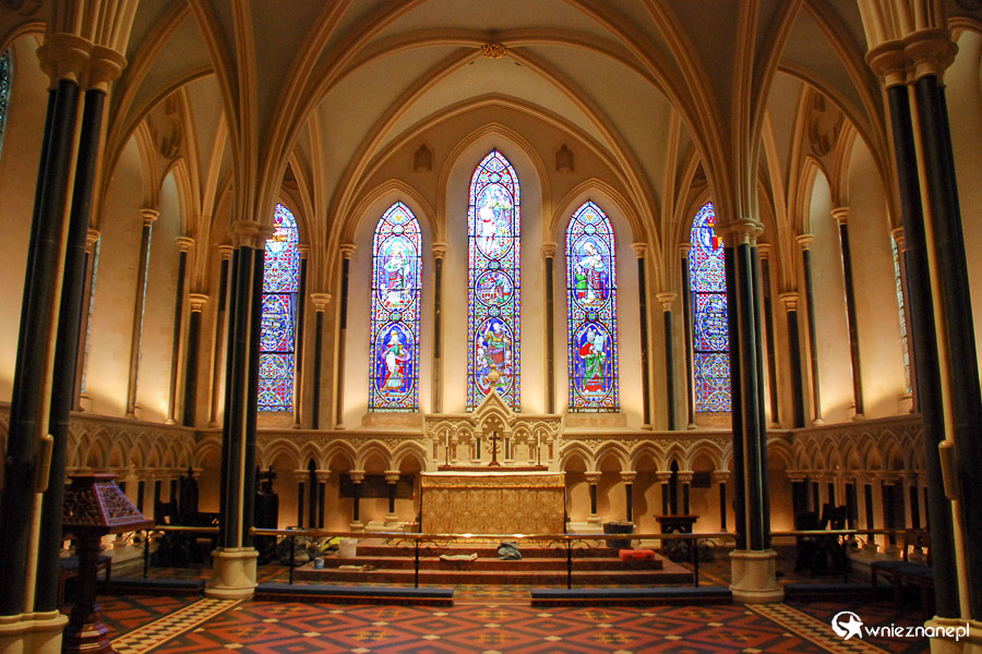 Dublin. The Lady Chapel w St. Patrick's Cathedral. - foto: wnieznane.pl